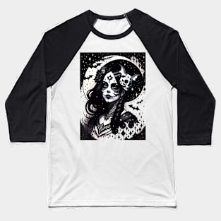 Dia De Los Muertos Baseball T-Shirt